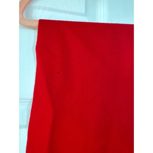 Vintage Pendleton Red Scarf with Fringe Made in USA - Picture 8 of 9